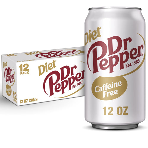 Caffeine Free Diet Dr Pepper Soda, 20 fl oz Bottle