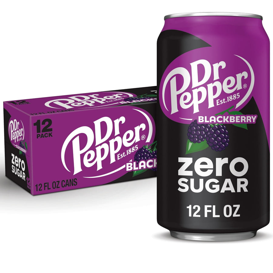 Dr Pepper Blackberry Zero Sugar Soda C3