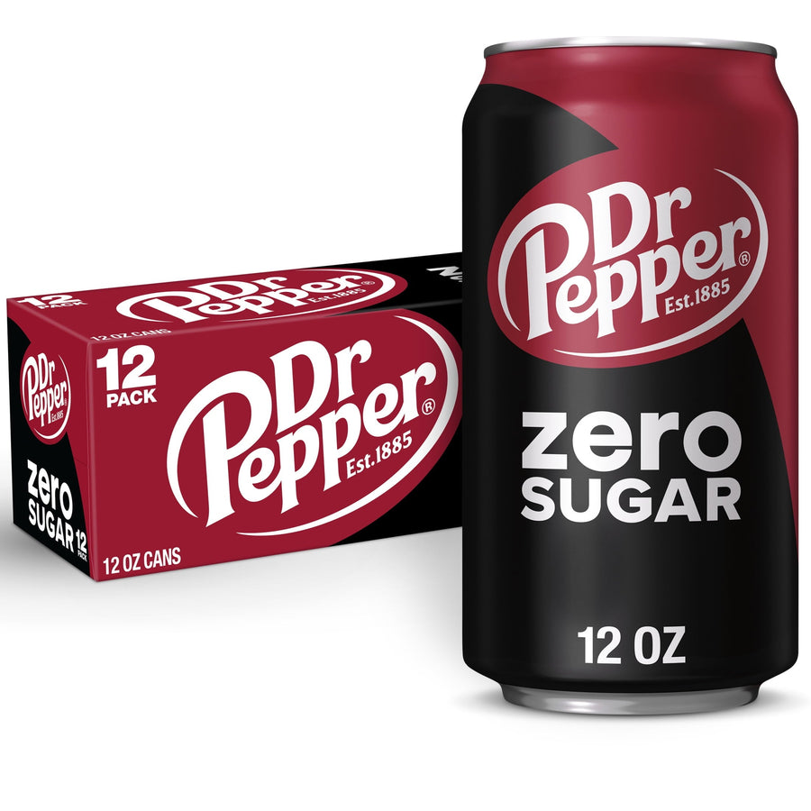 Dr Pepper Zero Sugar Soda X9